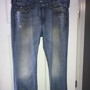 Light blue true religion jeans